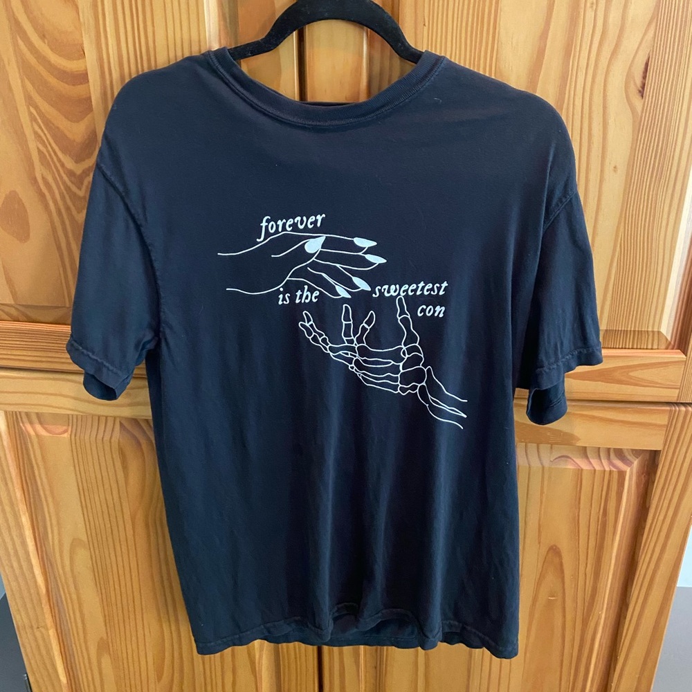 Comfort Colors Fan Made Taylor Swift lyric t-shirt.